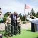Representative John Dingell is photographed with boy scout participants at the Arborcrest Memorial Day Observance on Sunday, May 26. Daniel Brenner I AnnArbor.com